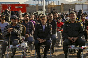 مانور آمادگی و مراسم پاسداشت آتشنشان داوطلب شیراز