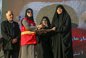 مانور آمادگی و مراسم پاسداشت آتشنشان داوطلب شیراز