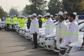 رزمایش طرح انتظامی ترافیکی زمستانه پلیس