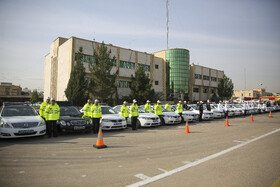 رزمایش طرح انتظامی ترافیکی زمستانه پلیس