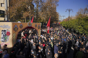 تشییع و تدفین شهدای گمنام در شیراز