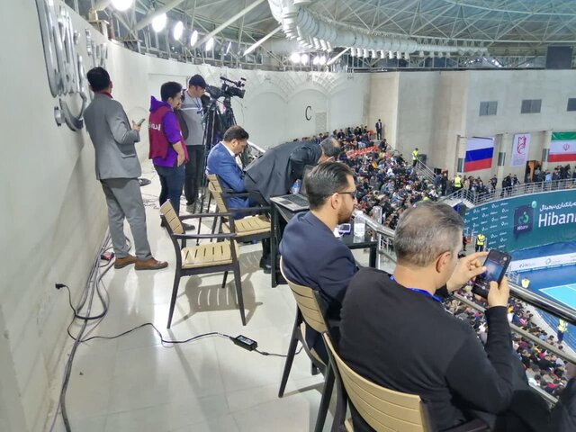 بازی بینالمللی و پیشبینی نشدن جایگاه برای خبرنگاران در لارستان