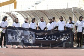 تشییع و وداع با پیکر ملیکا محمدی - ورزشگاه حافظیه