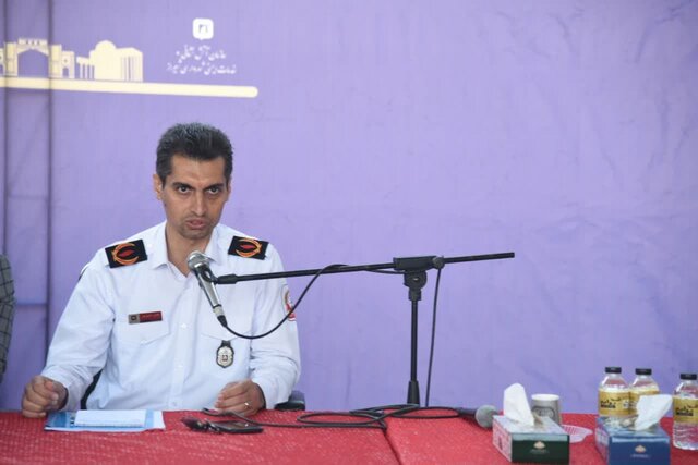  آتشسوزی در ارتفاعات شیراز به صفر رسیده است