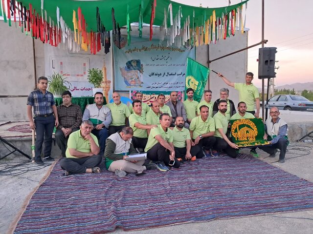 ورود دوندگان جاده ولایت به اقلید فارس ورود دوندگان جاده ولایت به اقلید فارس