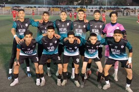 «وصال» قهرمان لیگ برتر فوتبال نونهالان شیراز شد