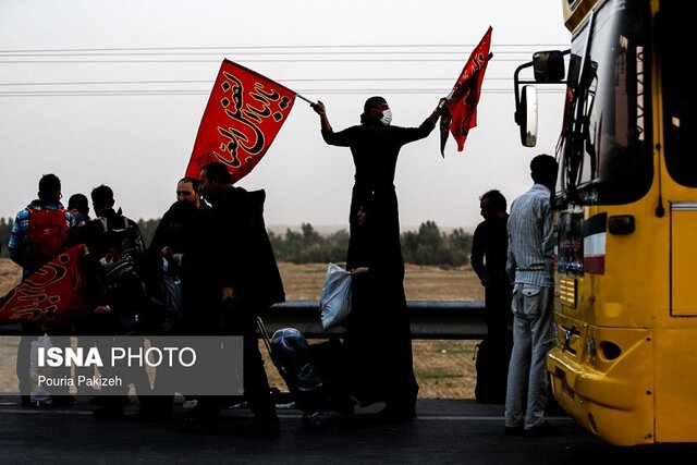 اعزام زوار گیلانی اربعین به مرز مهران با بیش از 180 اتوبوس