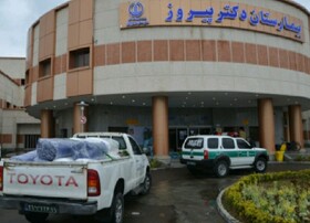 اهدا لوازم بهداشتی یک میلیاردی پلیس لاهیجان به بیمارستان‌های این شهرستان