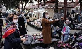 حضور مسافران در بازارهای کرونایی گیلان/اصناف عیار بهداشتی استان  