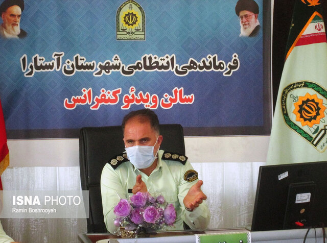 دستگیری باند سارقان پلیس نمای کامیون های خارجی در آستارا