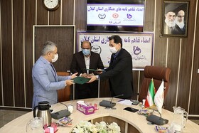 تفاهم نامه همکاری بین سازمان جهاد دانشگاهی گیلان و بهزیستی