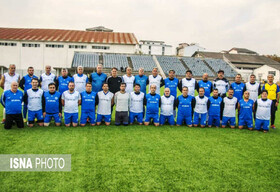 دیدار تیم ملی پیشکسوتان ایران با استقلال آستارا