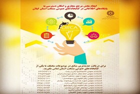 انتخاب ۱۰ کتابخانه عمومی گیلان در طرح پایگاه های اطلاعاتی