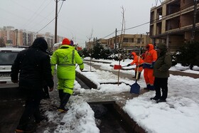 آمادگی مسئولان در بحران برف به مردم دلگرمی می دهد