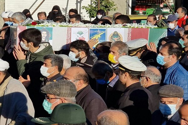 تشییع پیکر شهید «رضا صادق محبوب» در رودسر