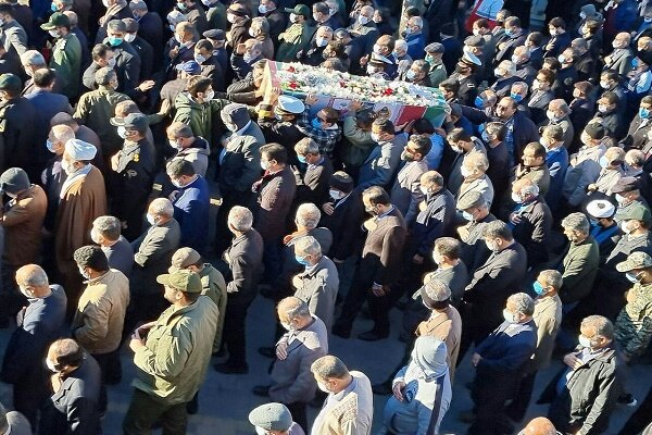 تشییع پیکر شهید «رضا صادق محبوب» در رودسر