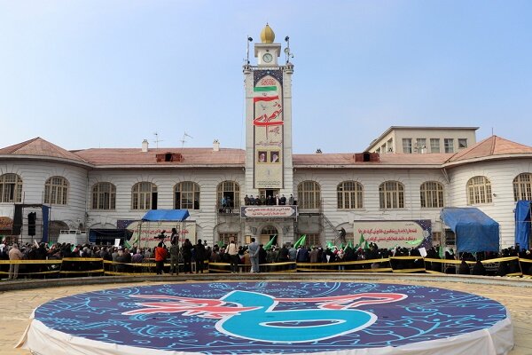 اجتماع بزرگ ۹ دی در میدان شهدای ذهاب رشت