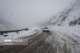 بارش برف در ارتفاعات گیلان/ کاهش ۱۲ درجه ای دما