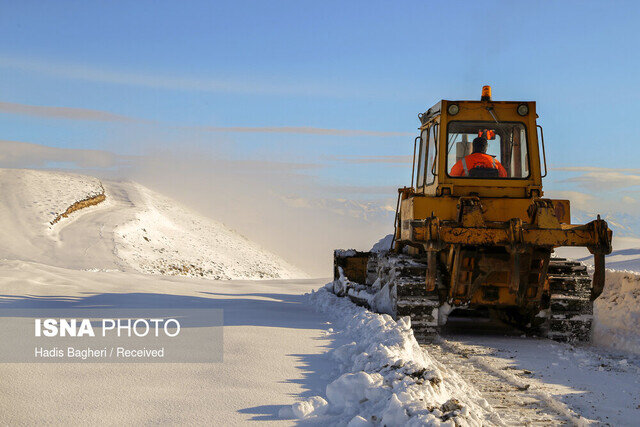بازگشایی محور اسالم - خلخال/ برفروبی ۸ میلیون مترمکعبی محورها بازگشایی محور اسالم - خلخال/ برفروبی ۸ میلیون مترمکعبی محورها