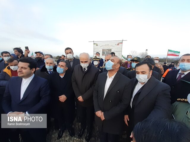 آغاز احداث پل جاده‌ای آستارای ایران و آستارای آذربایجان