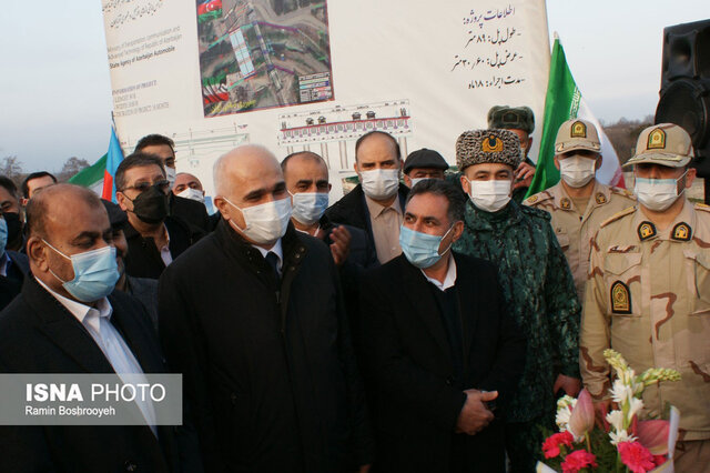 سفر وزیر راه ایران و معاون نخست وزیر جمهوری آذربایجان به آستارا