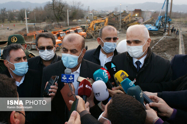سفر وزیر راه ایران و معاون نخست وزیر جمهوری آذربایجان به آستارا