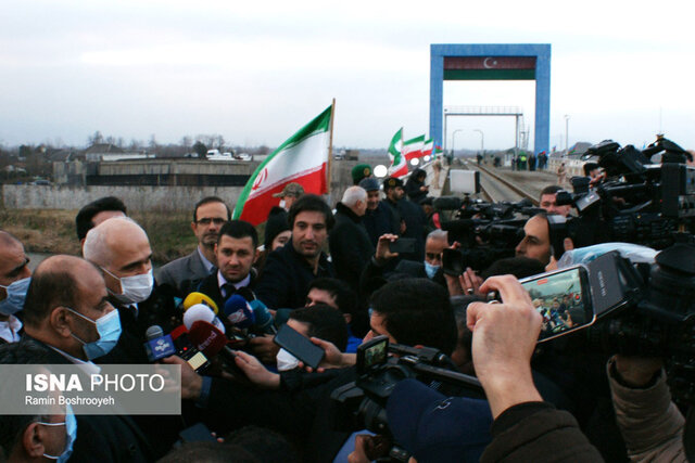 سفر وزیر راه ایران و معاون نخست وزیر جمهوری آذربایجان به آستارا