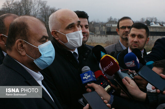 سفر وزیر راه ایران و معاون نخست وزیر جمهوری آذربایجان به آستارا