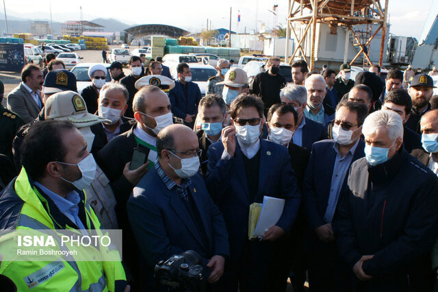 بازدید وزیر ورزش و جوانان از زیرساخت های اقتصادی و ورزشی آستارا