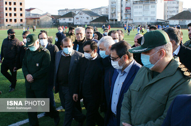 بازدید وزیر ورزش و جوانان از زیرساخت های اقتصادی و ورزشی آستارا