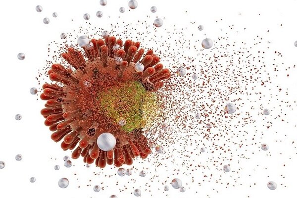 دوام ویروس امیکرون بر سطوح به ویژه پوست بدن