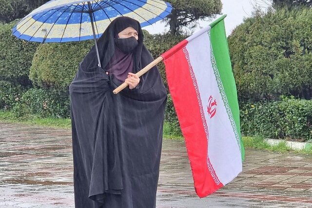 گزارش تصویری: راهپیمایی خودرویی خانوادگی ۲۲ بهمن در لنگرود