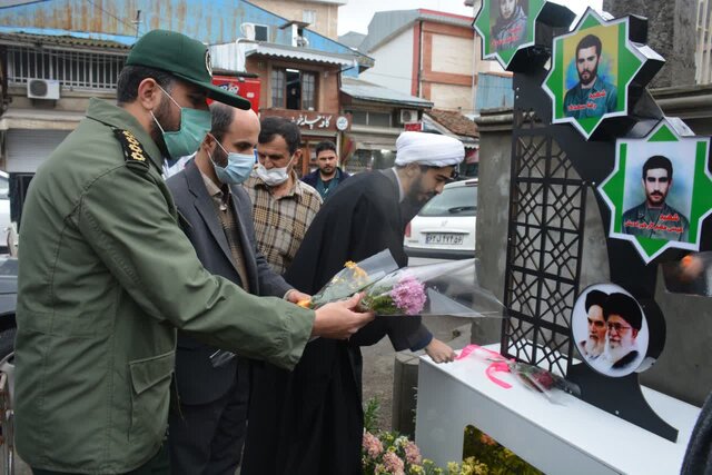 یادمان «شهدای محله چله خانه» رشت رونمایی شد