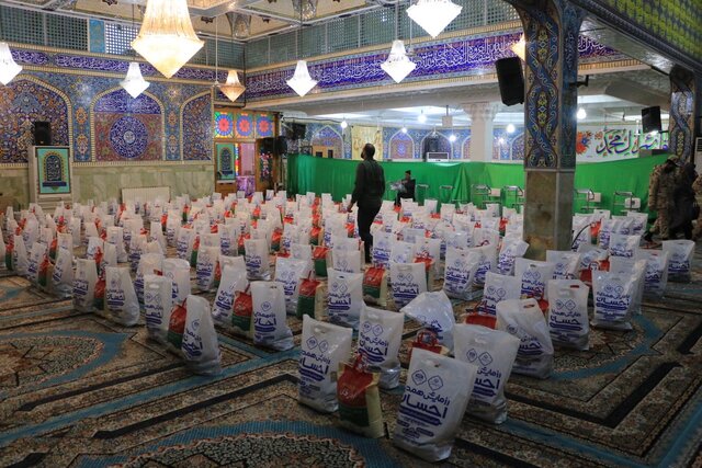 توزیع ۶ هزار بسته معیشتی در گیلان به مناسبت نیمه شعبان