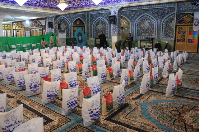 توزیع ۶ هزار بسته معیشتی در گیلان به مناسبت نیمه شعبان