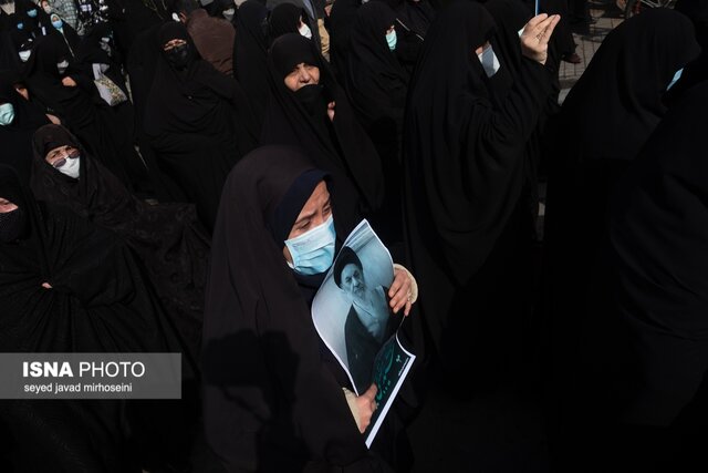 تشییع آیت الله رودباری در رشت