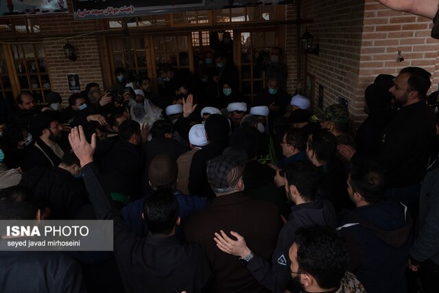 تشییع آیت الله رودباری در رشت