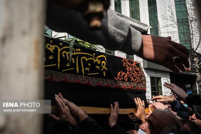 تشییع آیت الله رودباری در رشت