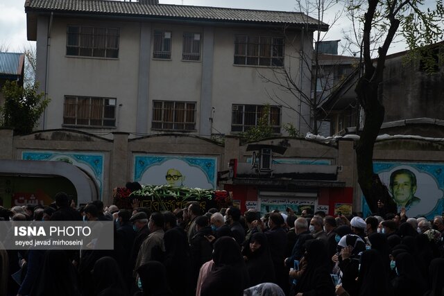 تشییع آیت الله رودباری در رشت