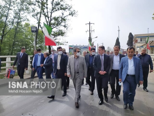 بازدید سفیر جمهوری آذربایجان از زیرساخت های اقتصادی آستارا