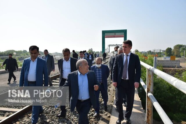 بازدید سفیر جمهوری آذربایجان از زیرساخت های اقتصادی آستارا