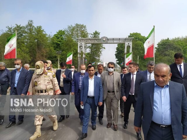 بازدید سفیر جمهوری آذربایجان از زیرساخت های اقتصادی آستارا