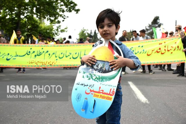 راهپیمایی روز قدس در آستارا