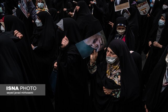 راهپیمایی روز جهانی قدس در گیلان - رشت