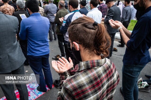 نماز عید فطر در گیلان - رشت