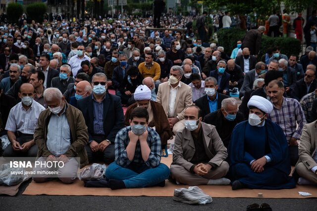 نماز عید فطر در گیلان - رشت