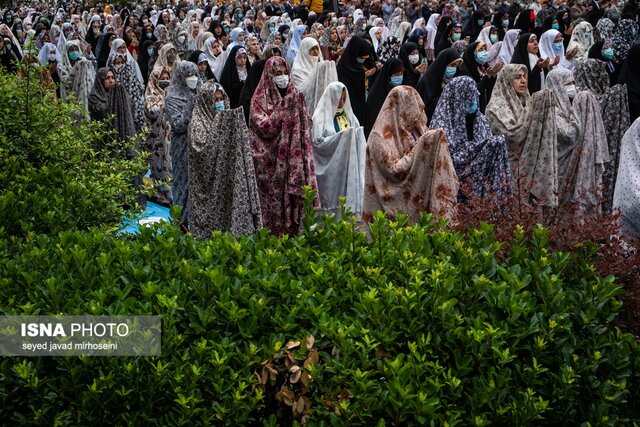 نماز عید فطر در گیلان - رشت