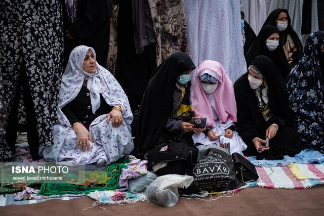 نماز عید فطر در گیلان - رشت