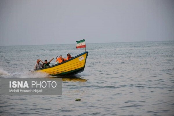 فعالیت ۸۹ شناور ویژه گردشگری در محدوده مرز دریایی آستارا