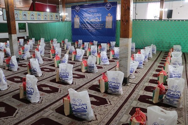 توزیع ۵۵۰۰ بسته معیشتی در رزمایش همدلی و احسان گیلان